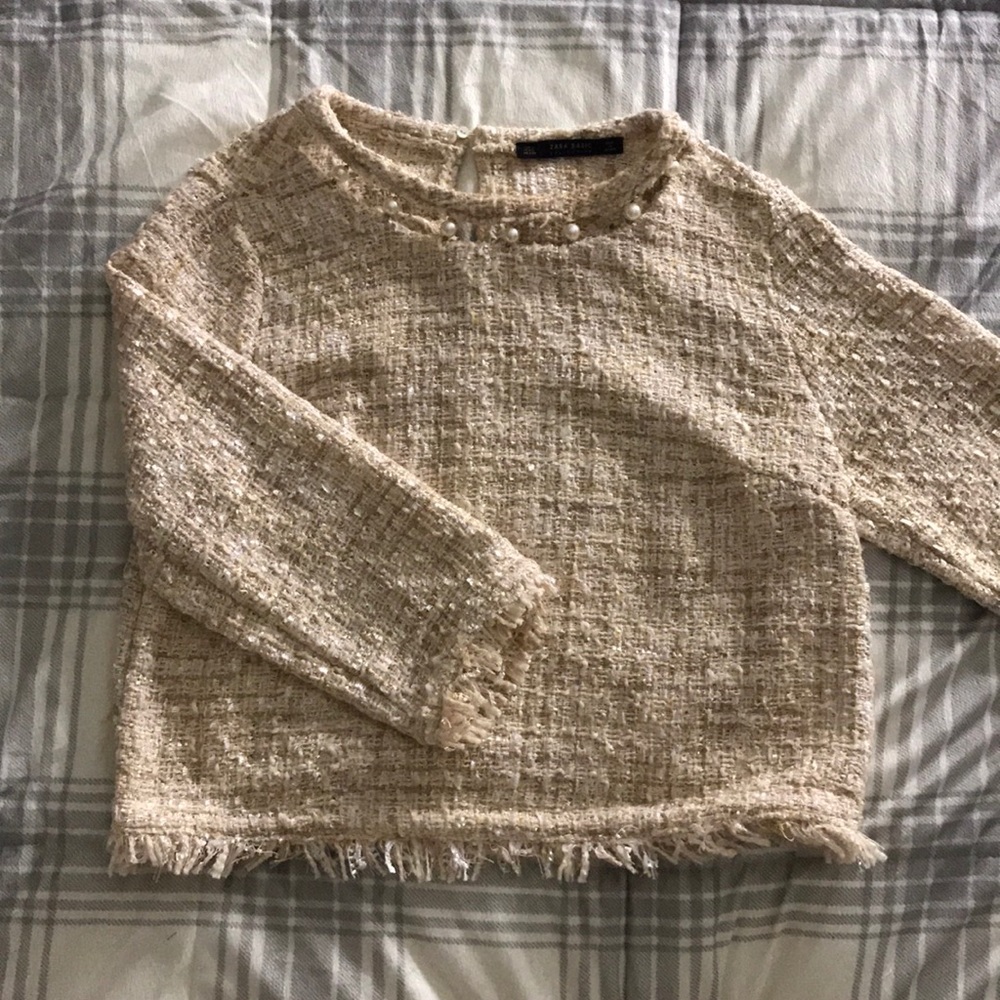 Zara basic knitted top